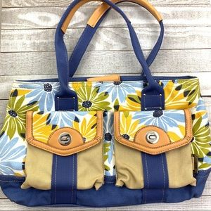 Franco Sarto Purse/Shoulder bag Floral Pattern